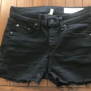 Raf and bone black denim